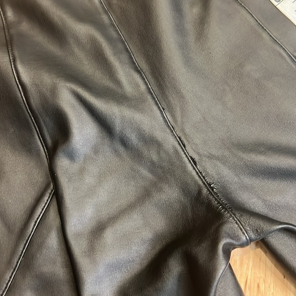 PREM The Label high waist black faux leather skinny pants size 2 - Picture 10 of 10